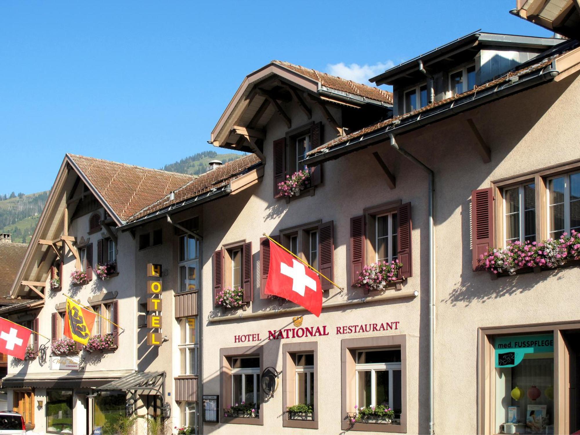 Hotel National Frutigen Exterior foto